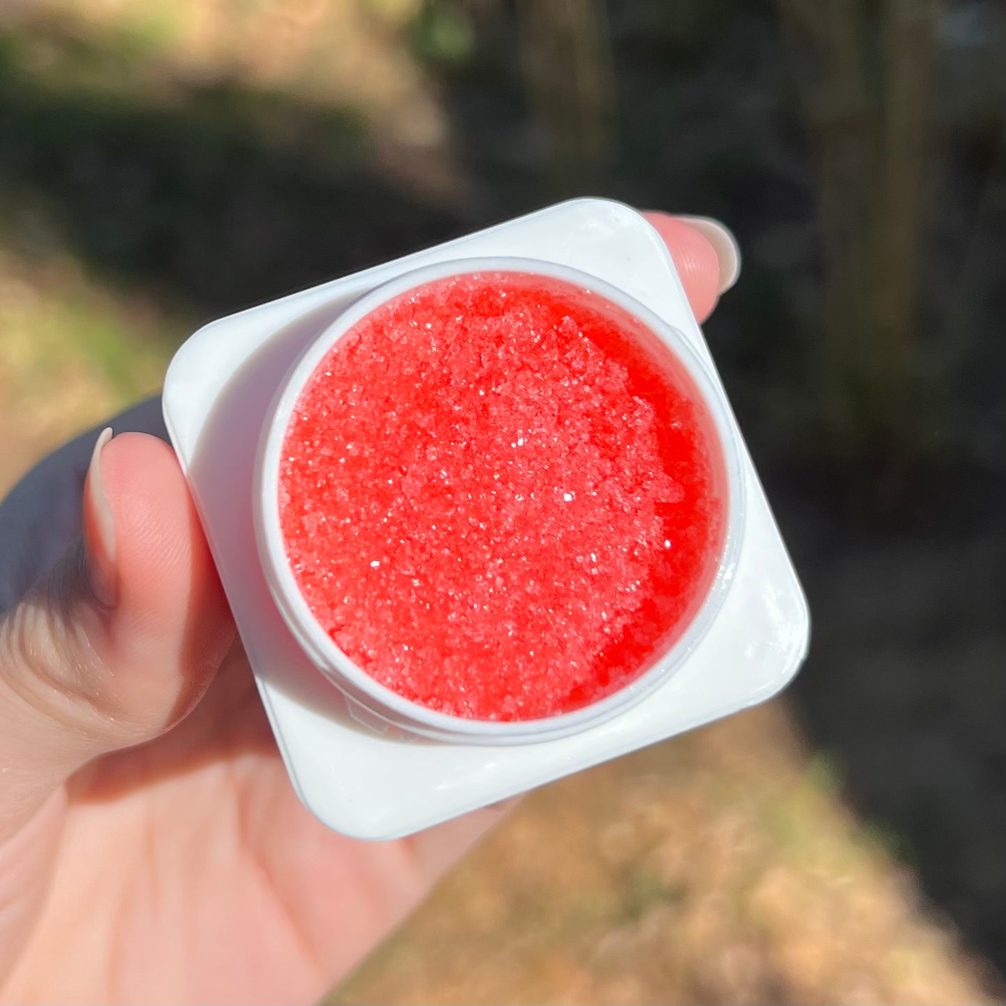 Strawberry Edible Lip Scrub